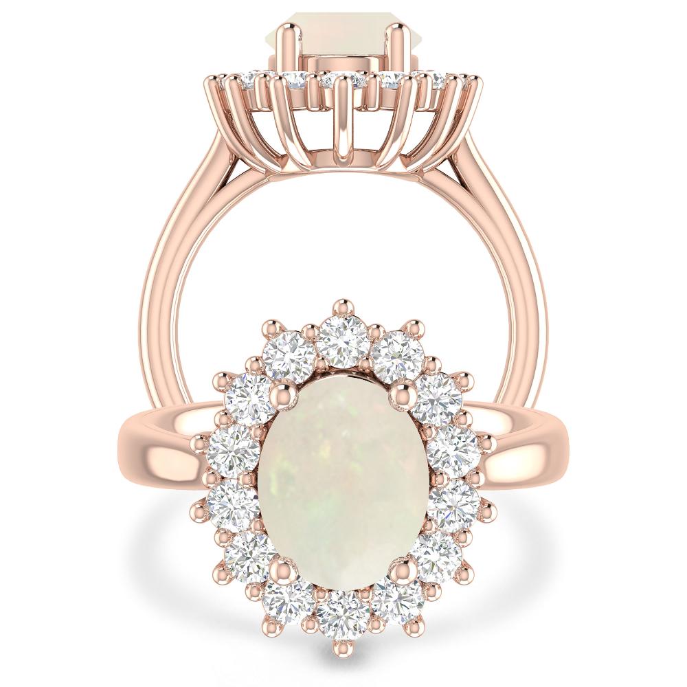 Rose Gold - Opal