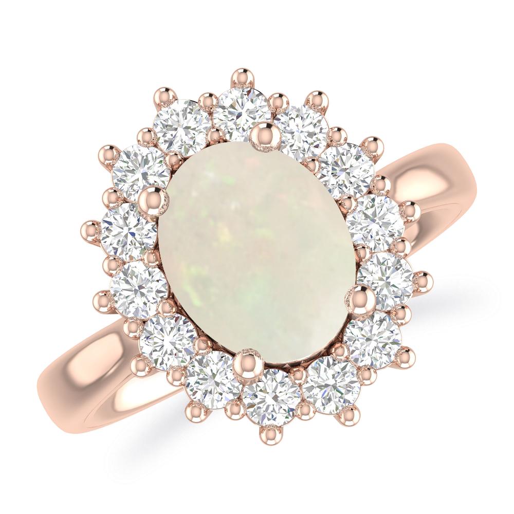 Rose Gold - Opal