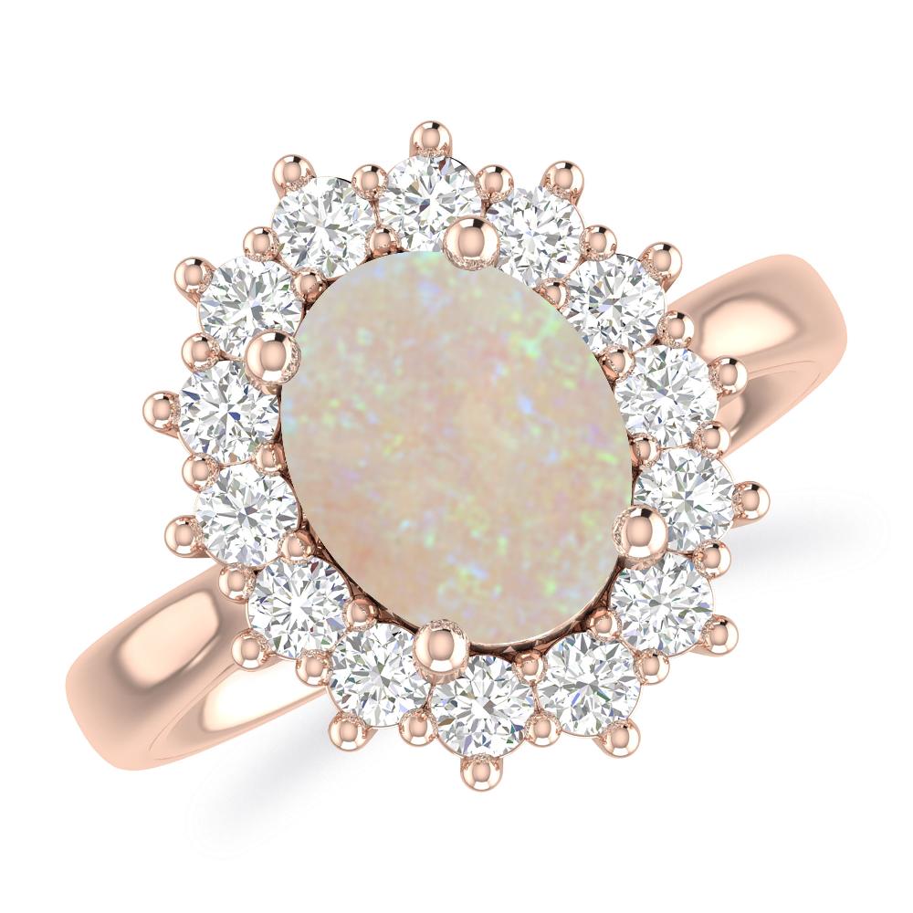 Rose Gold - Opal