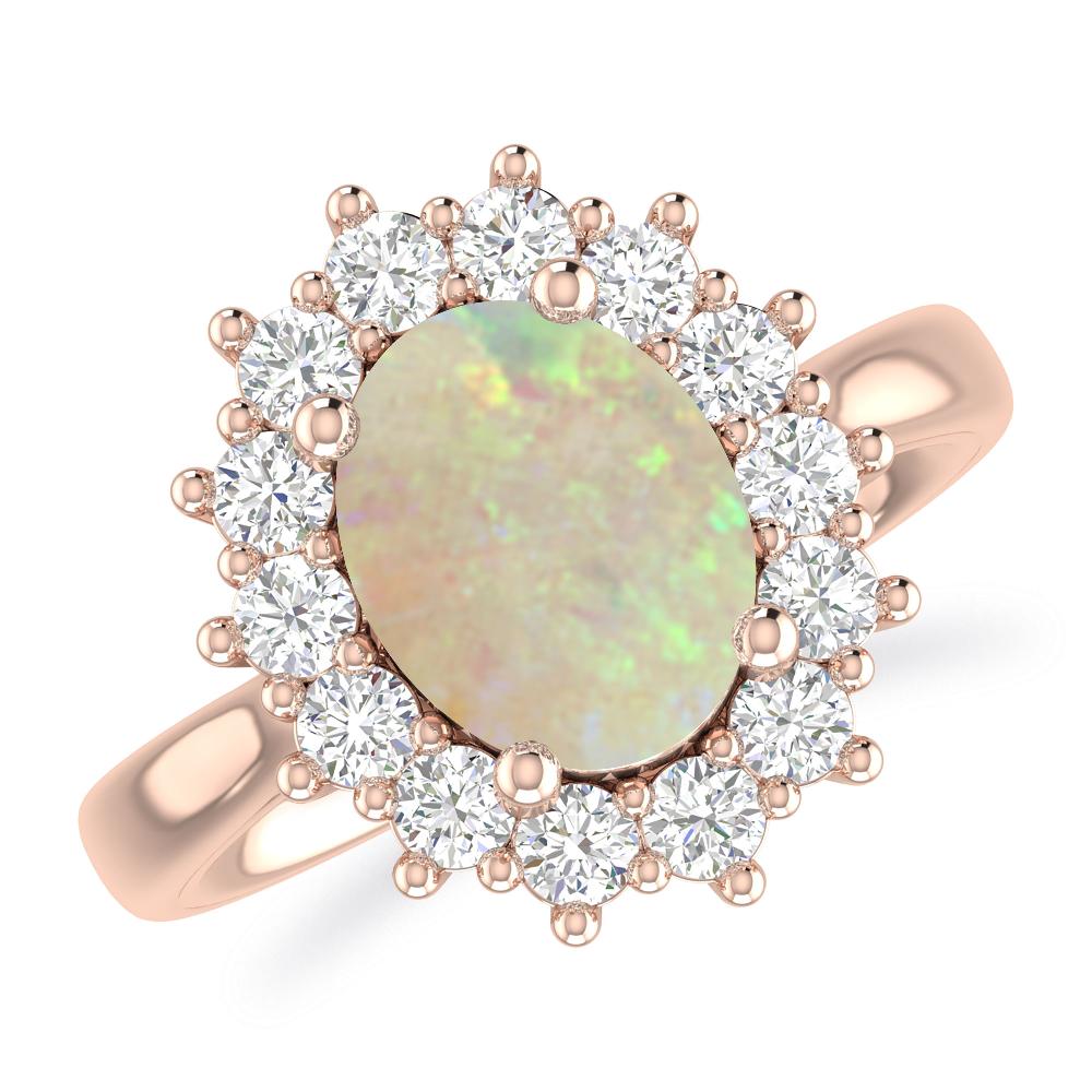 Rose Gold - Opal