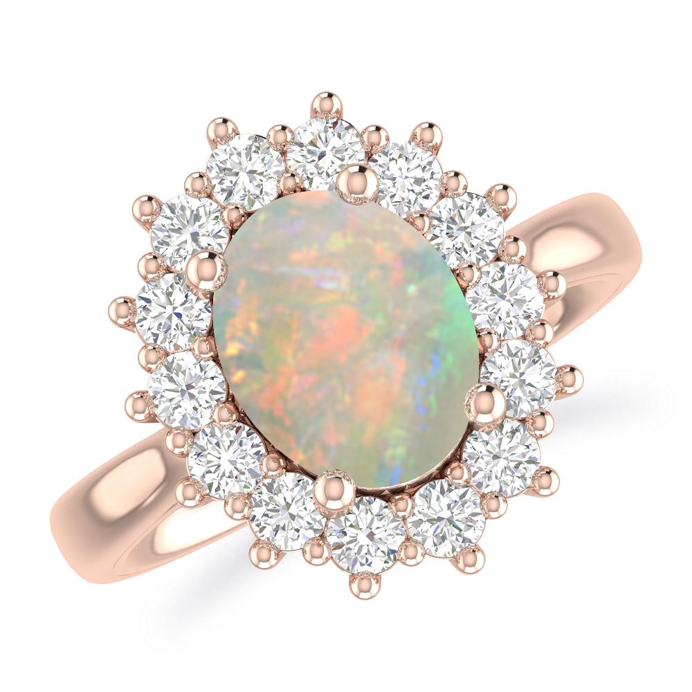 Rose Gold - Opal