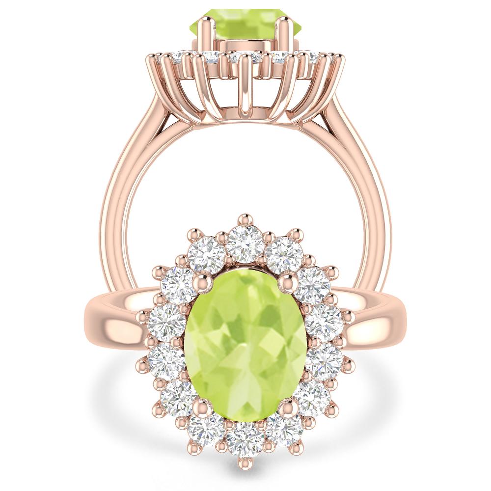 Rose Gold - Peridot