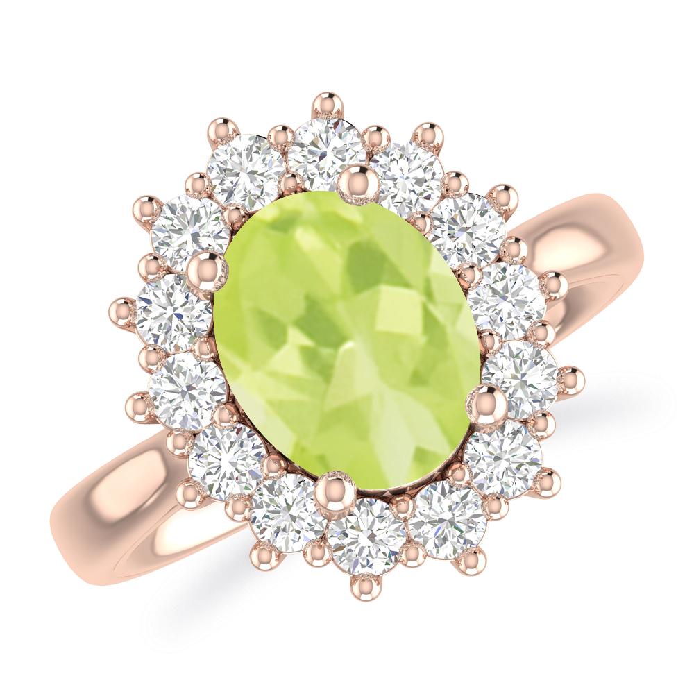 Rose Gold - Peridot