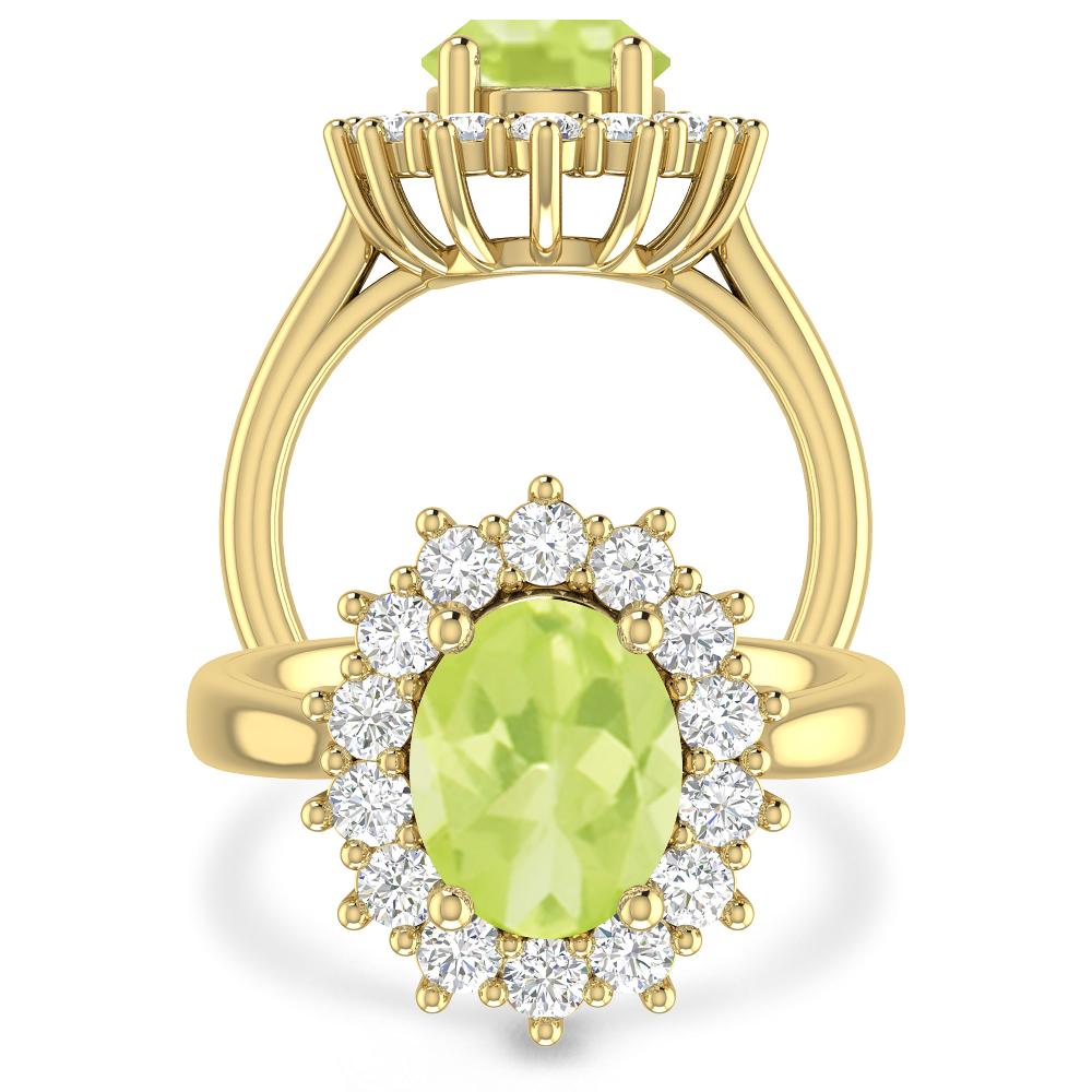 Yellow Gold - Peridot