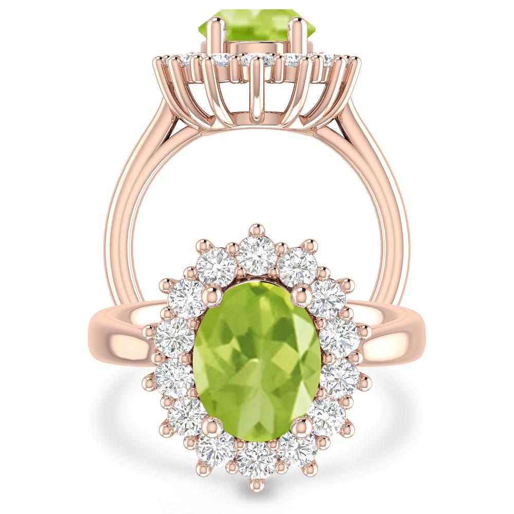 Rose Gold - Peridot