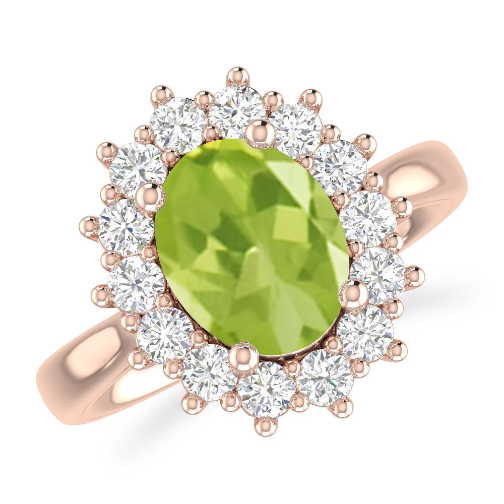 Rose Gold - Peridot