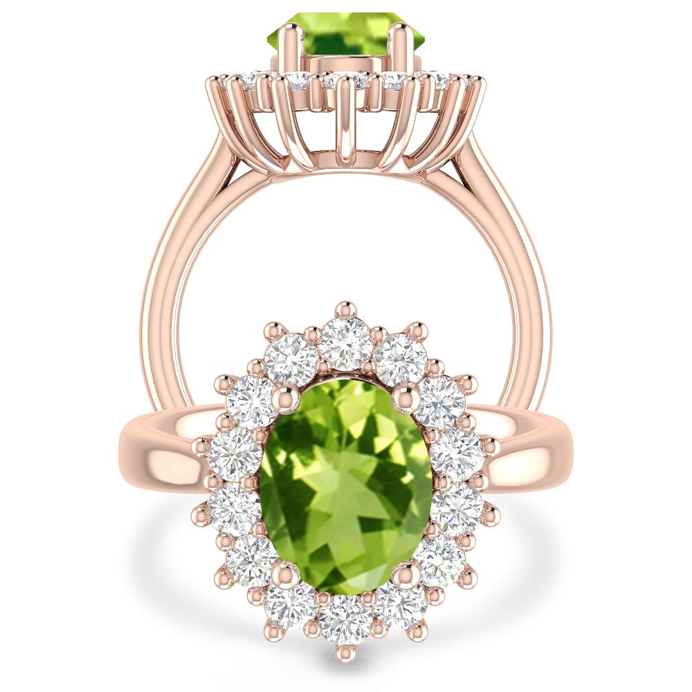 Rose Gold - Peridot