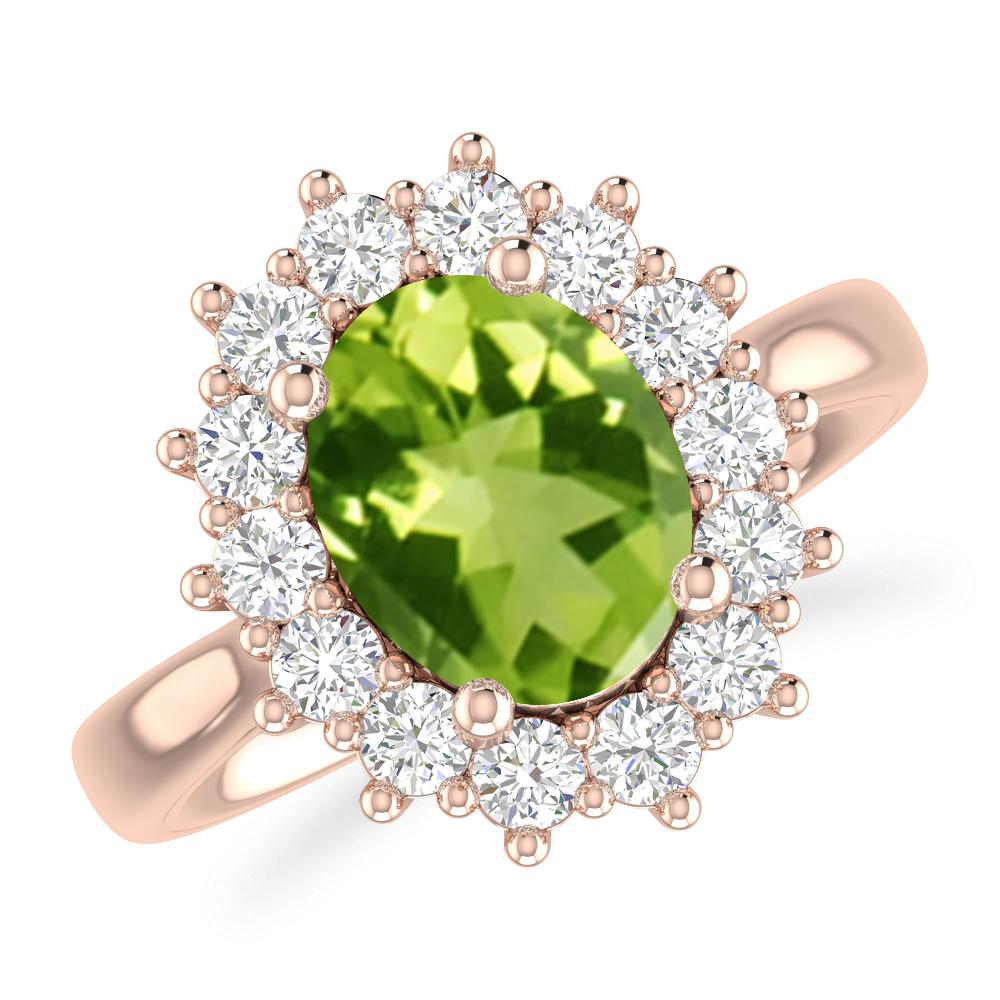 Rose Gold - Peridot