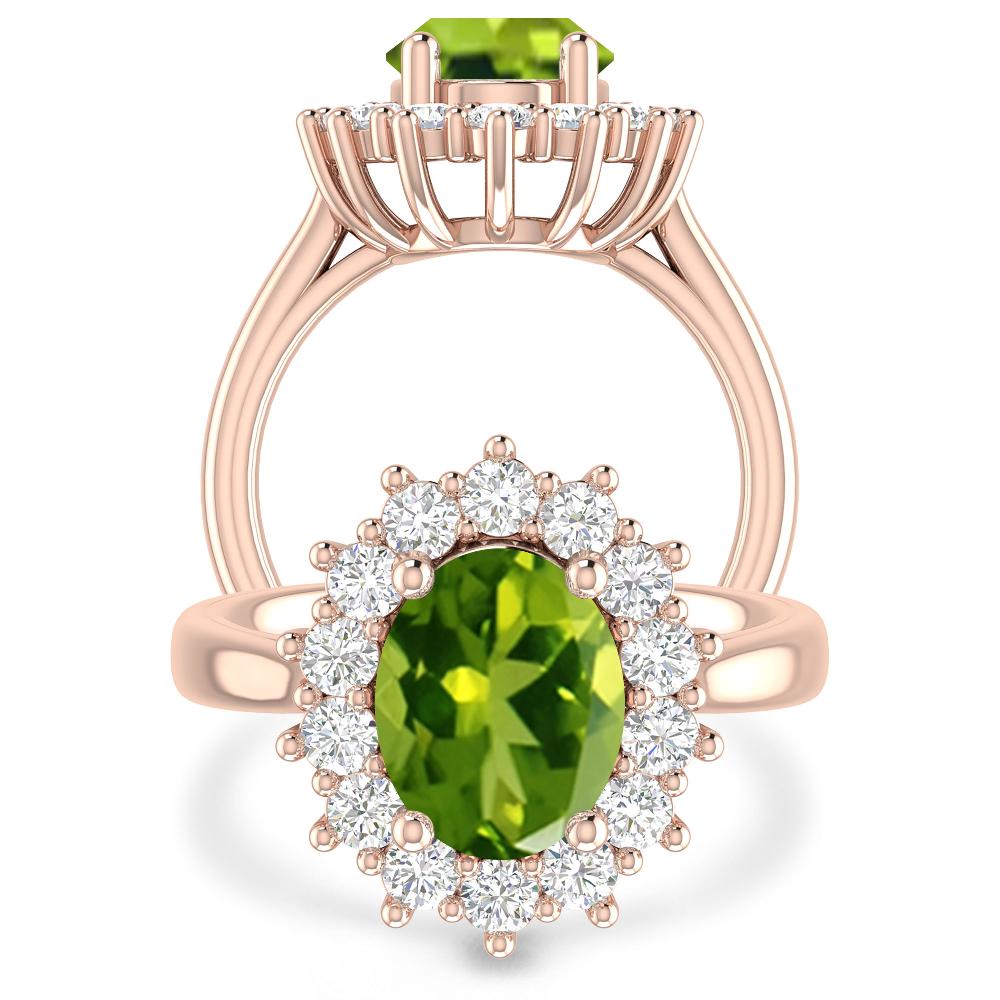 Rose Gold - Peridot