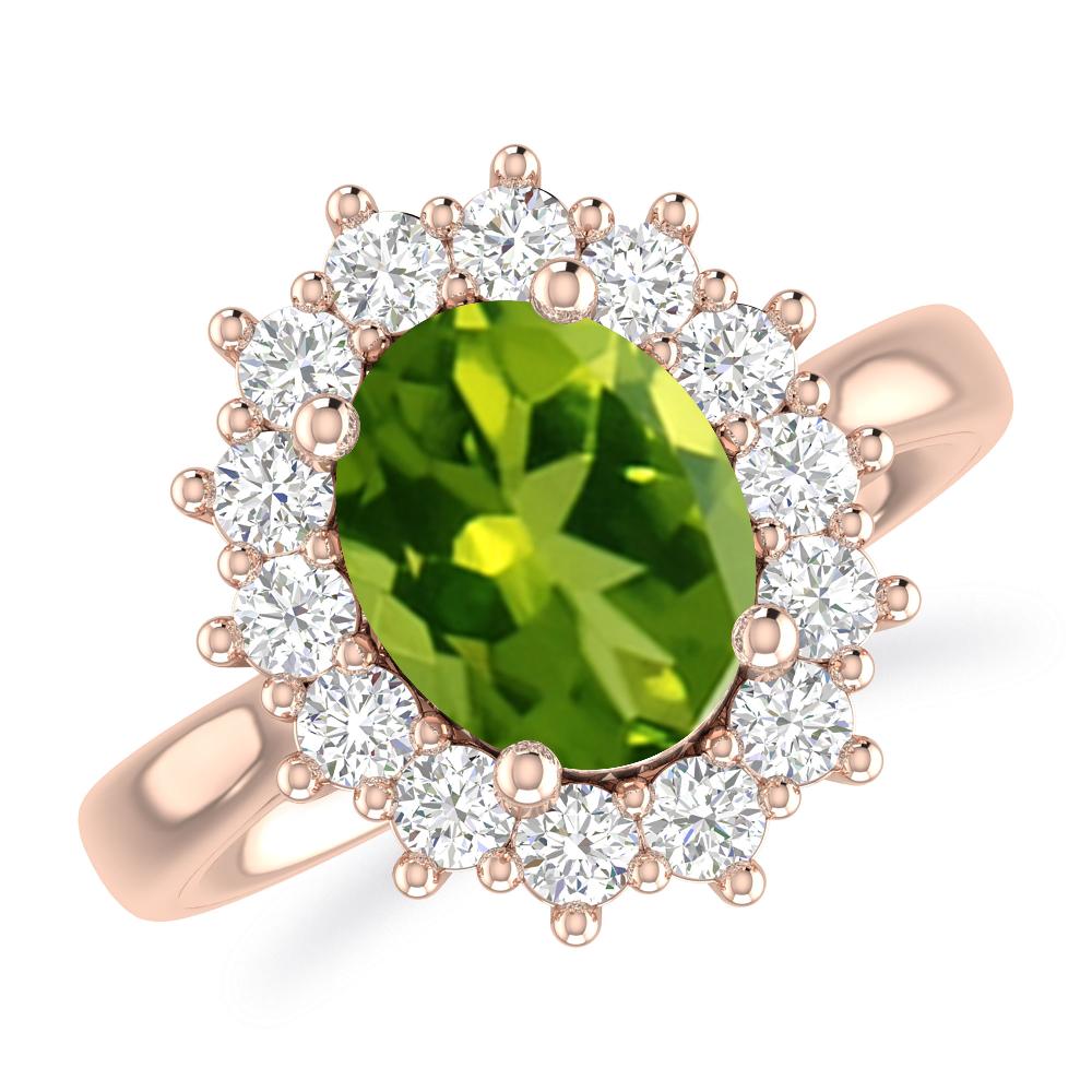 Rose Gold - Peridot