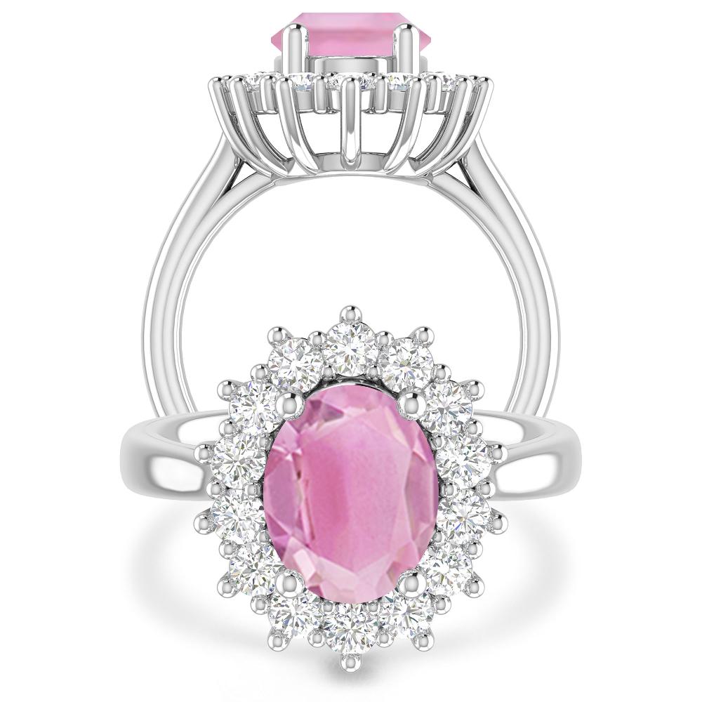 White Gold - Pink Tourmaline