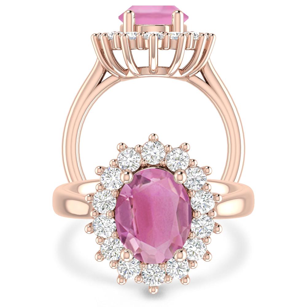 Rose Gold - Pink Tourmaline