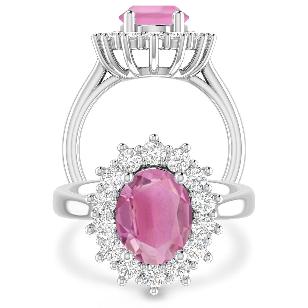 White Gold - Pink Tourmaline