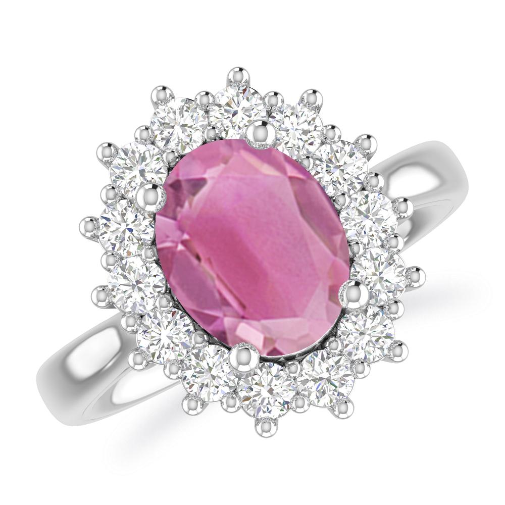 White Gold - Pink Tourmaline