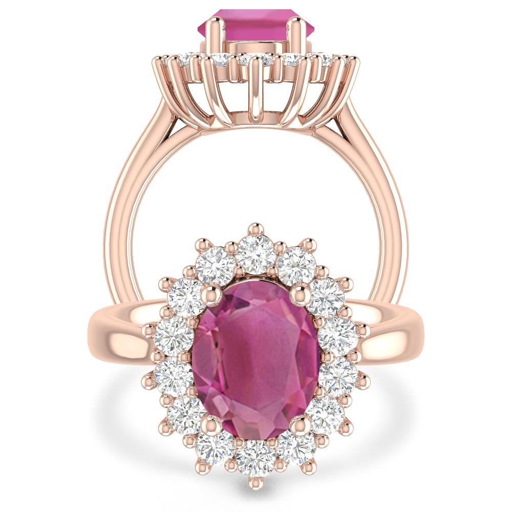 Rose Gold - Pink Tourmaline