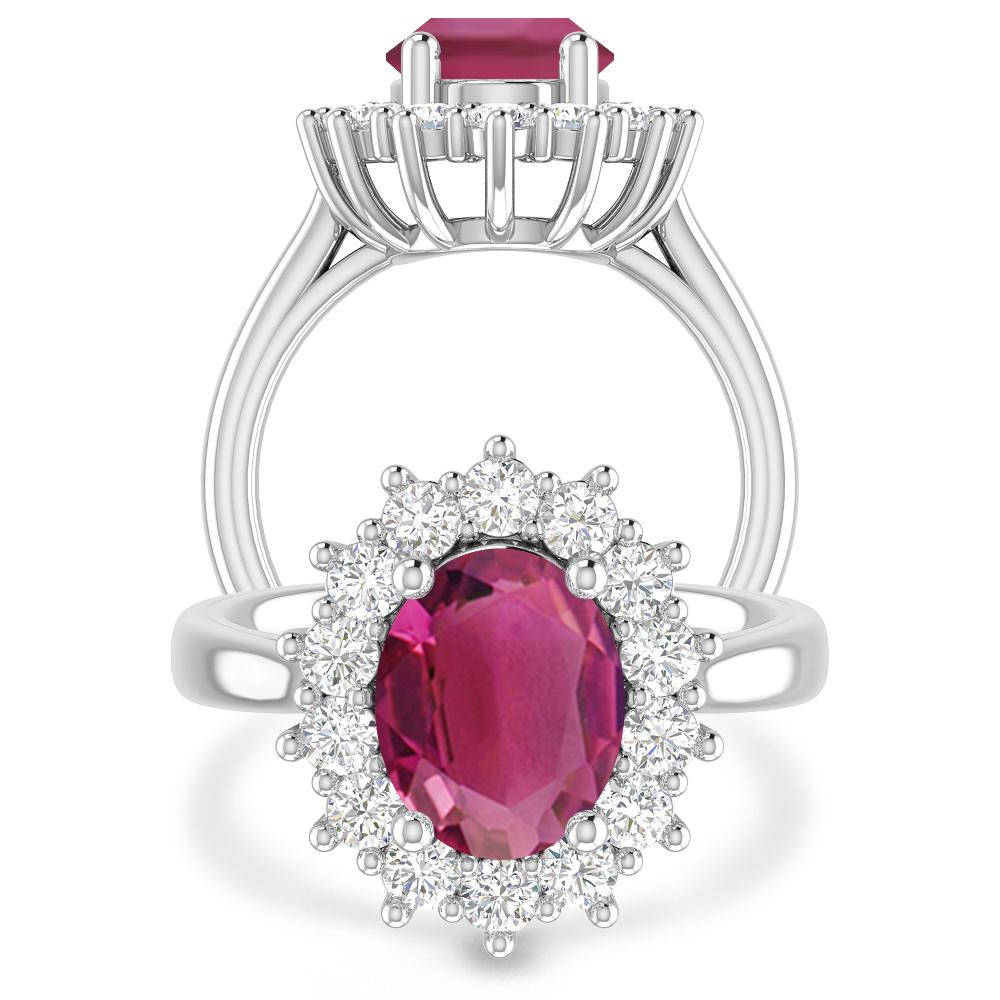 White Gold - Pink Tourmaline