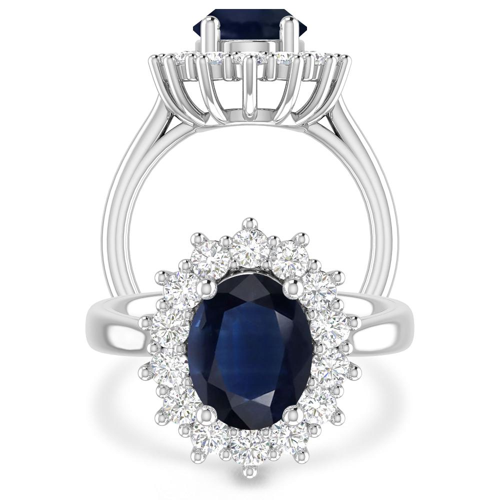 White Gold - Sapphire