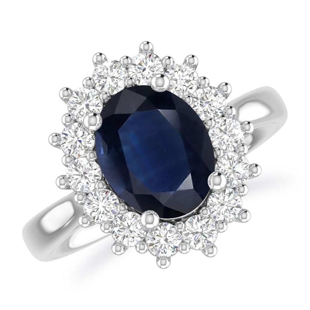 White Gold - Sapphire