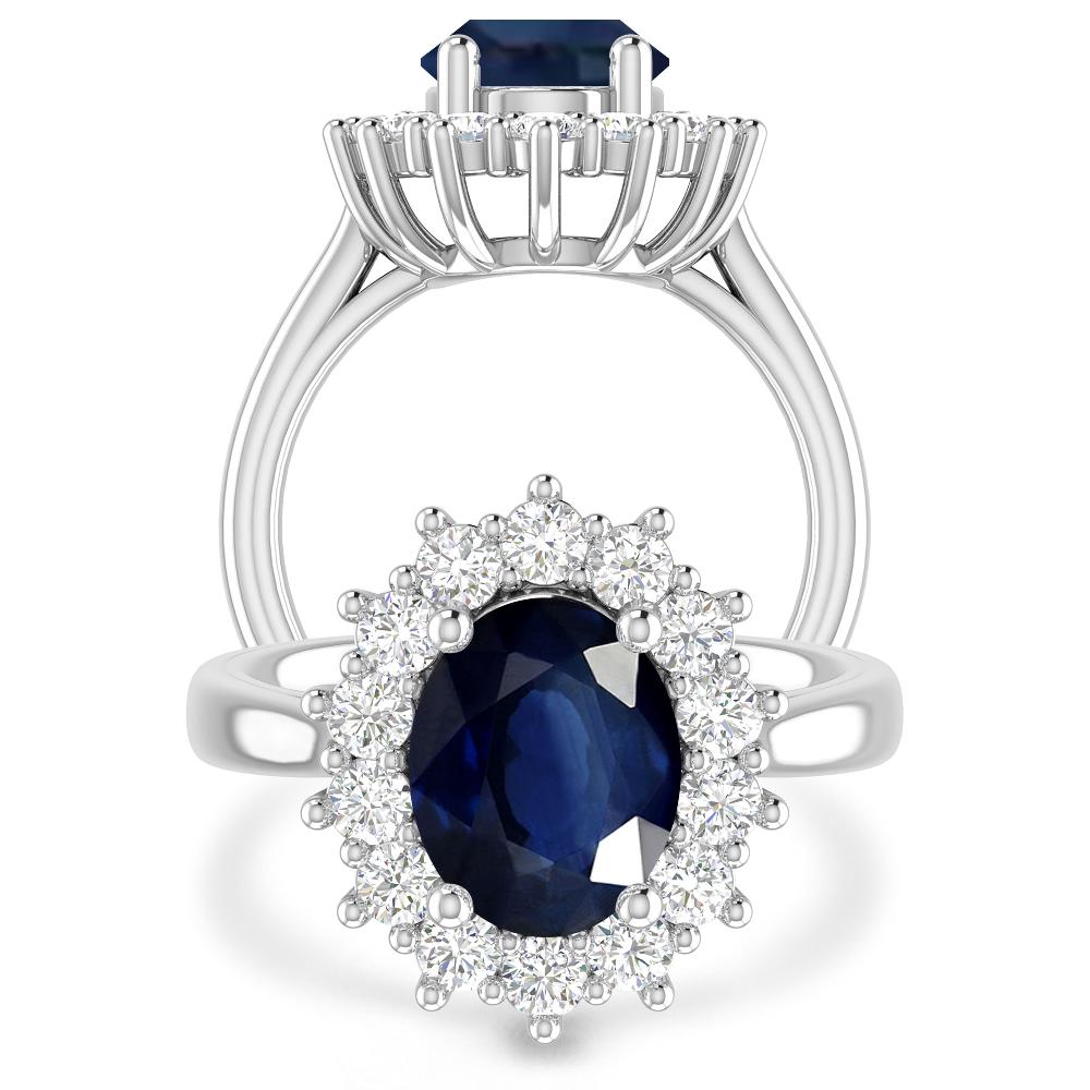 White Gold - Sapphire