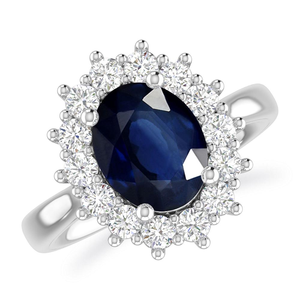 White Gold - Sapphire