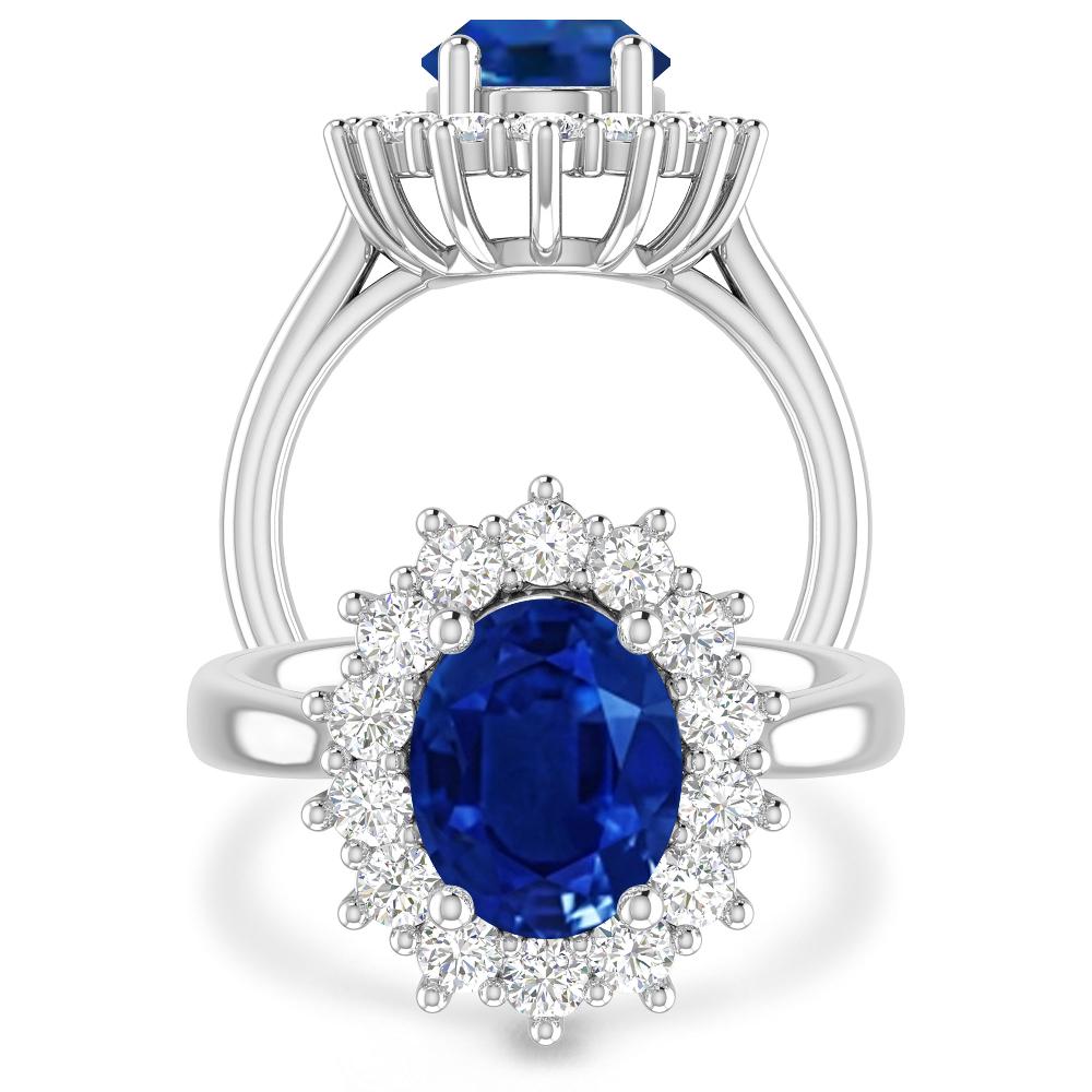 White Gold - Sapphire