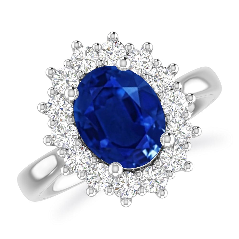 White Gold - Sapphire