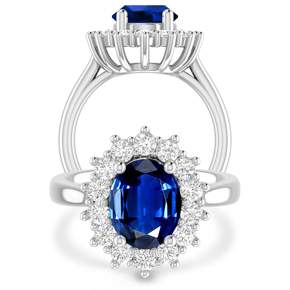 White Gold - Sapphire