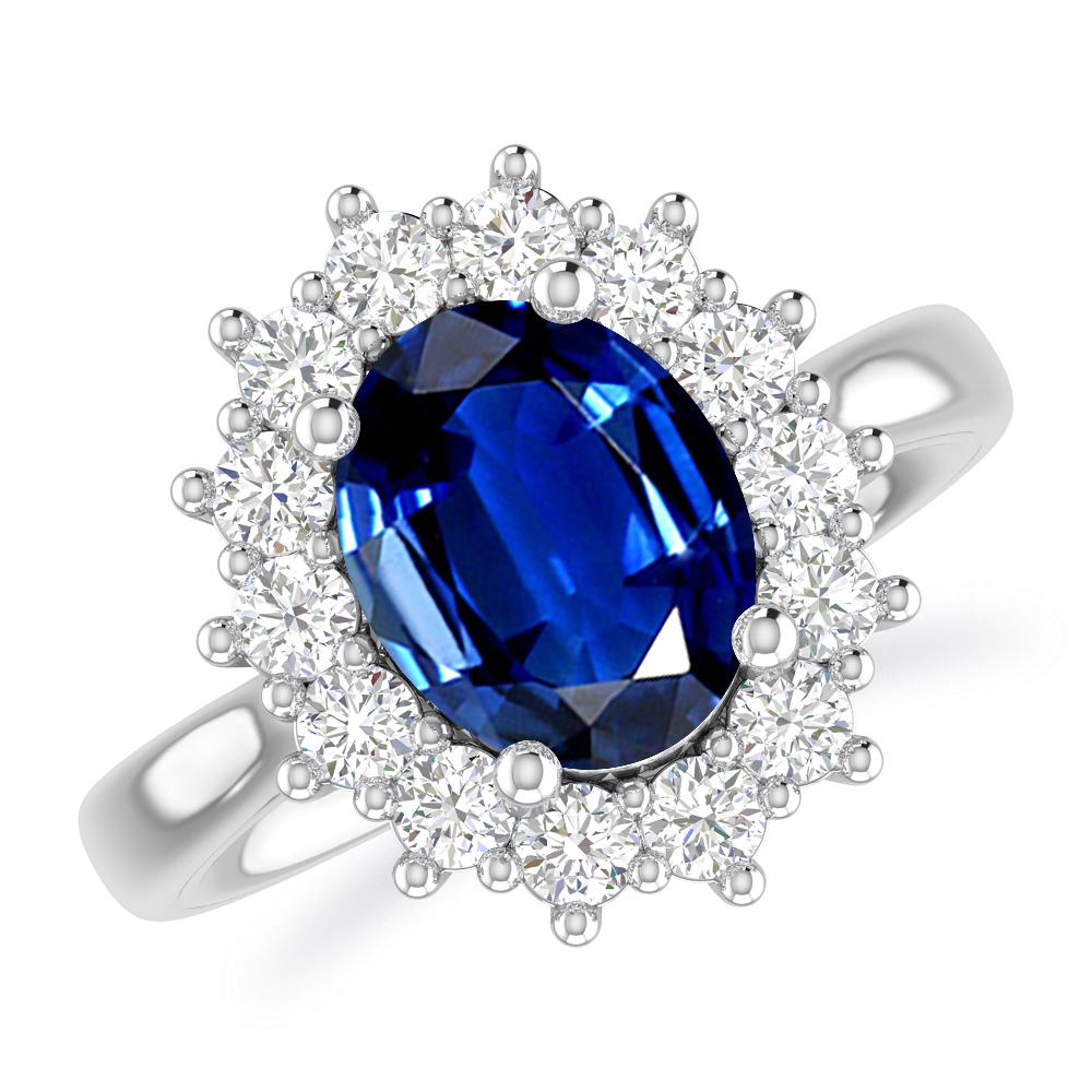 White Gold - Sapphire