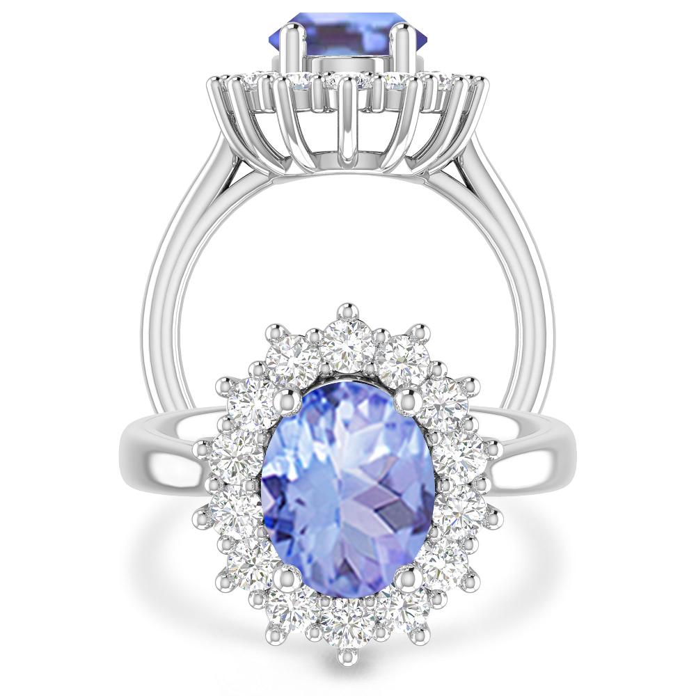 White Gold - Tanzanite