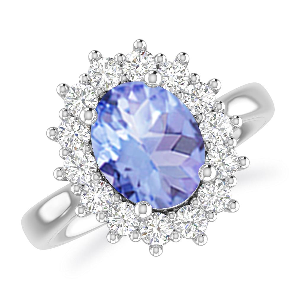 White Gold - Tanzanite