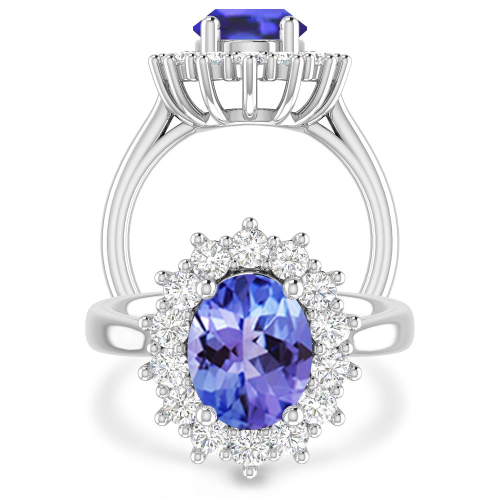 White Gold - Tanzanite