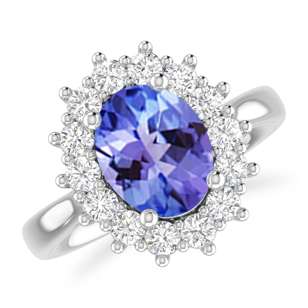 White Gold - Tanzanite