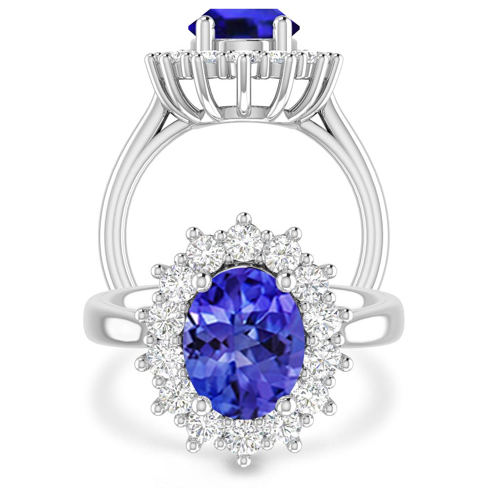 White Gold - Tanzanite