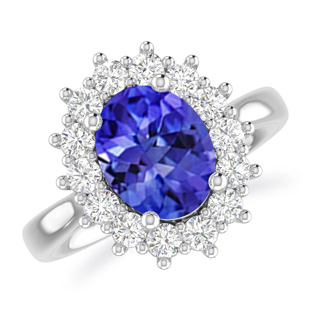 White Gold - Tanzanite