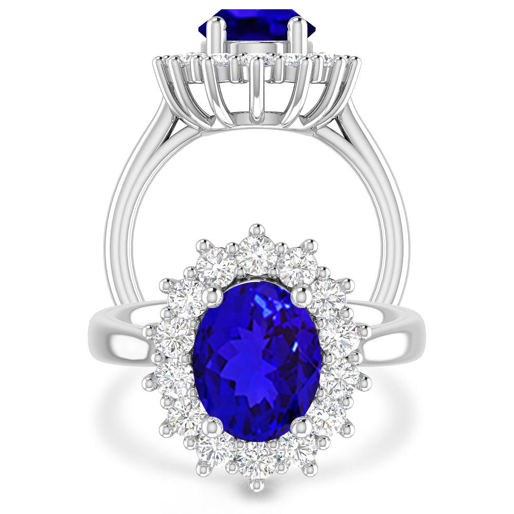 White Gold - Tanzanite