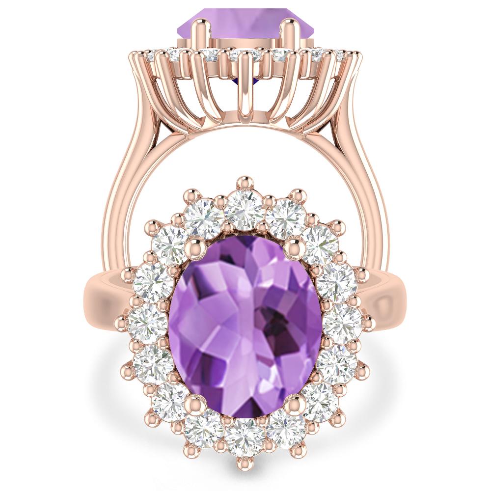 Rose Gold - Amethyst