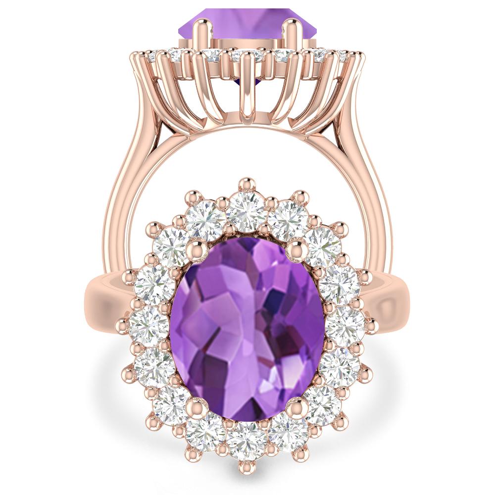 Rose Gold - Amethyst