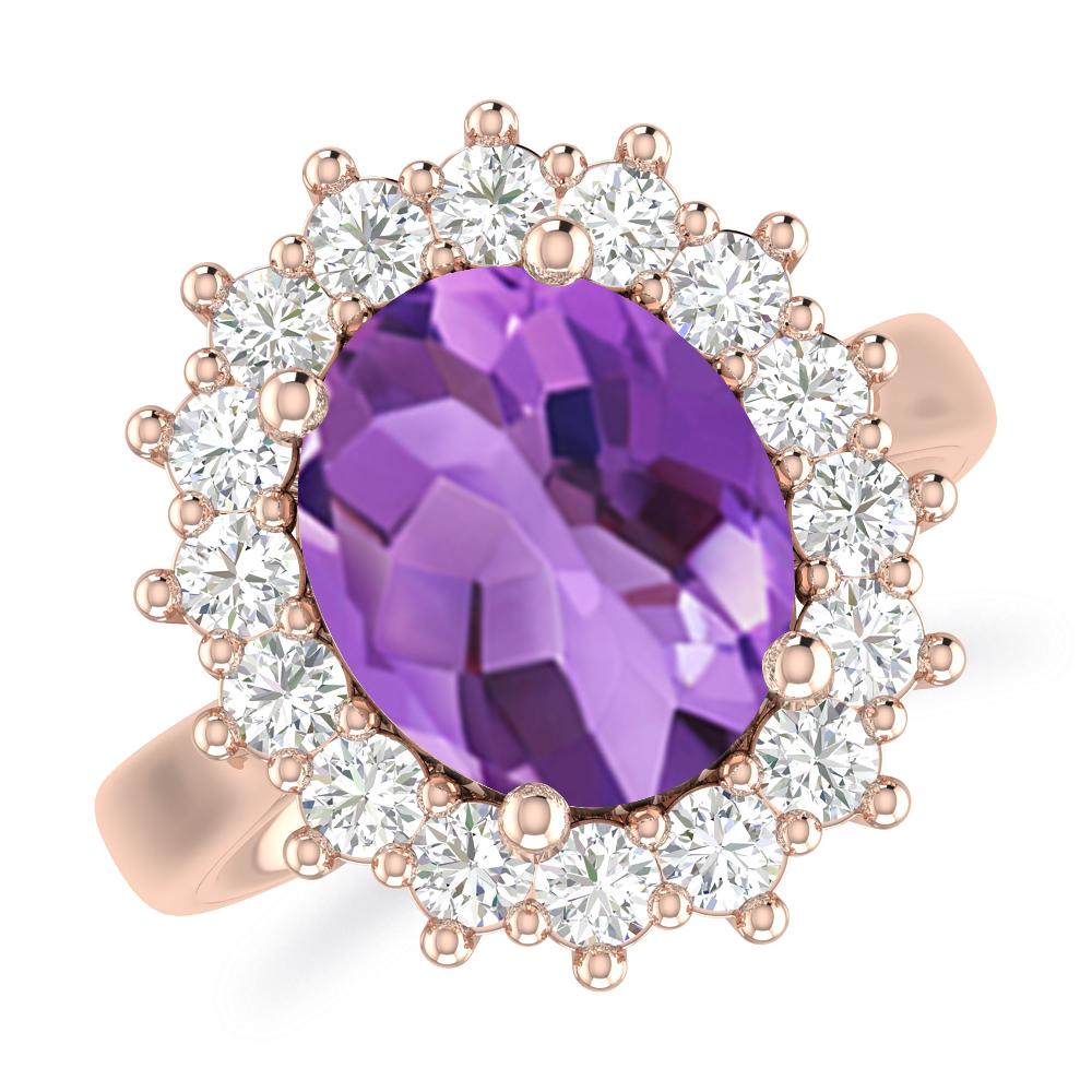 Rose Gold - Amethyst