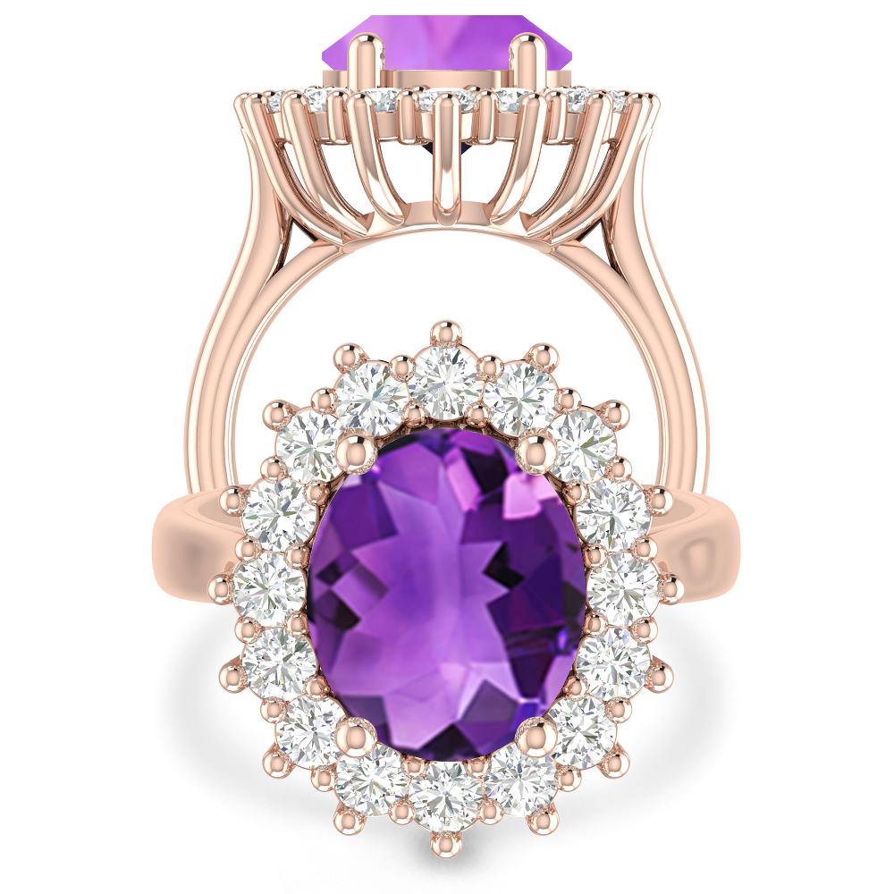 Rose Gold - Amethyst