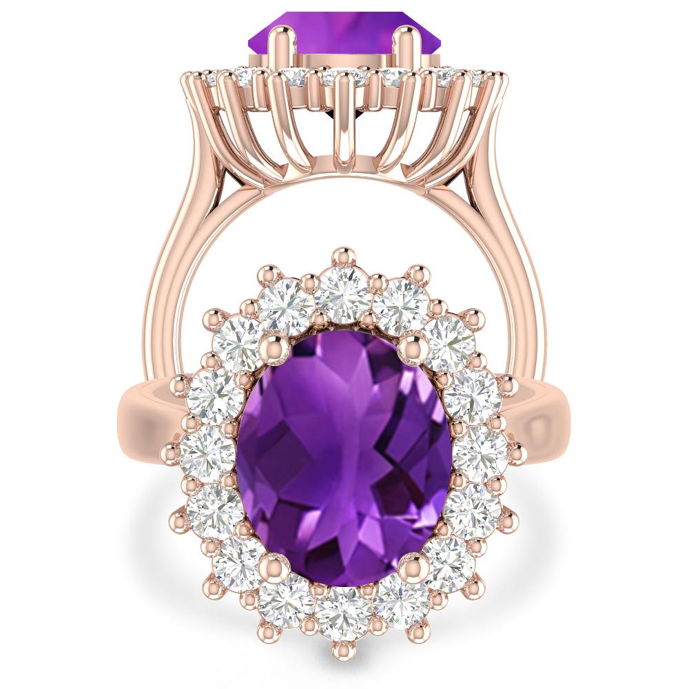 Rose Gold - Amethyst