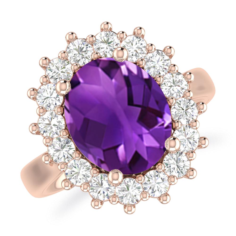 Rose Gold - Amethyst