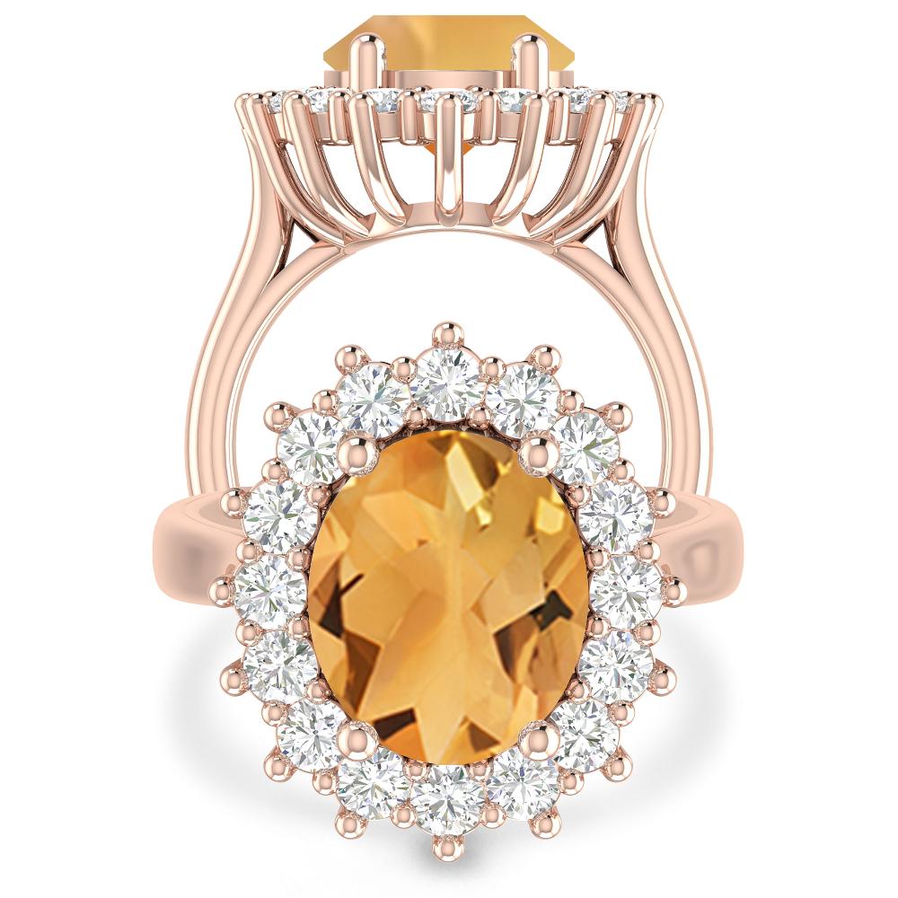 Rose Gold - Citrine