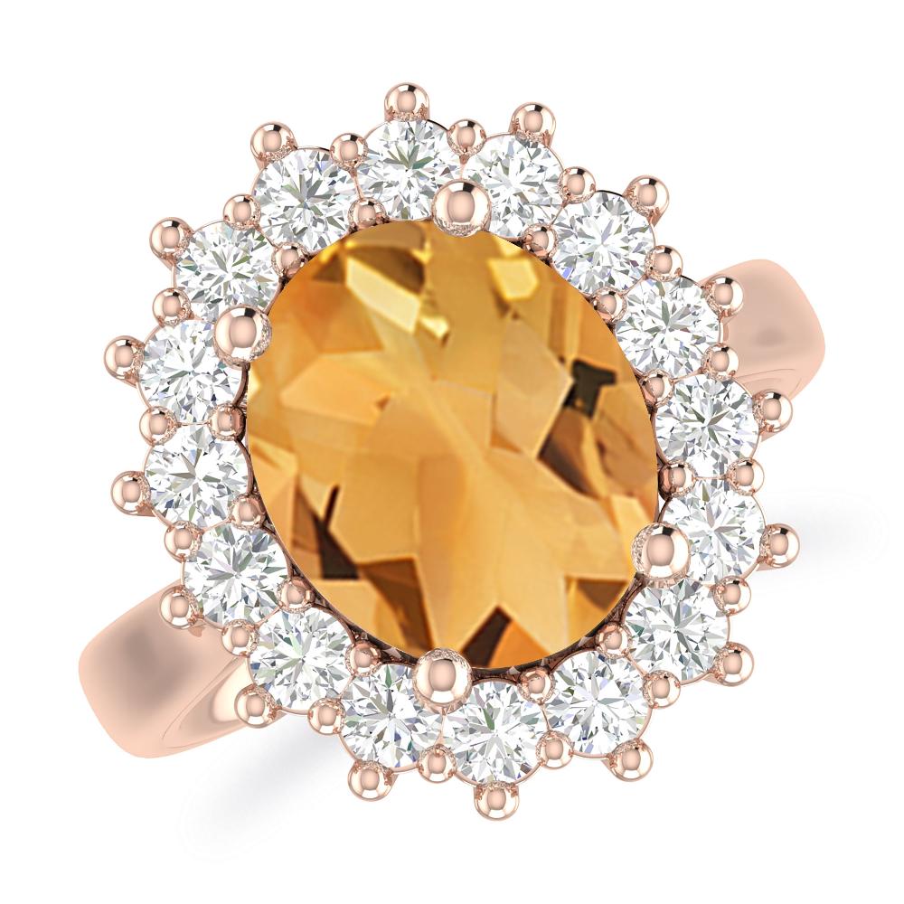 Rose Gold - Citrine