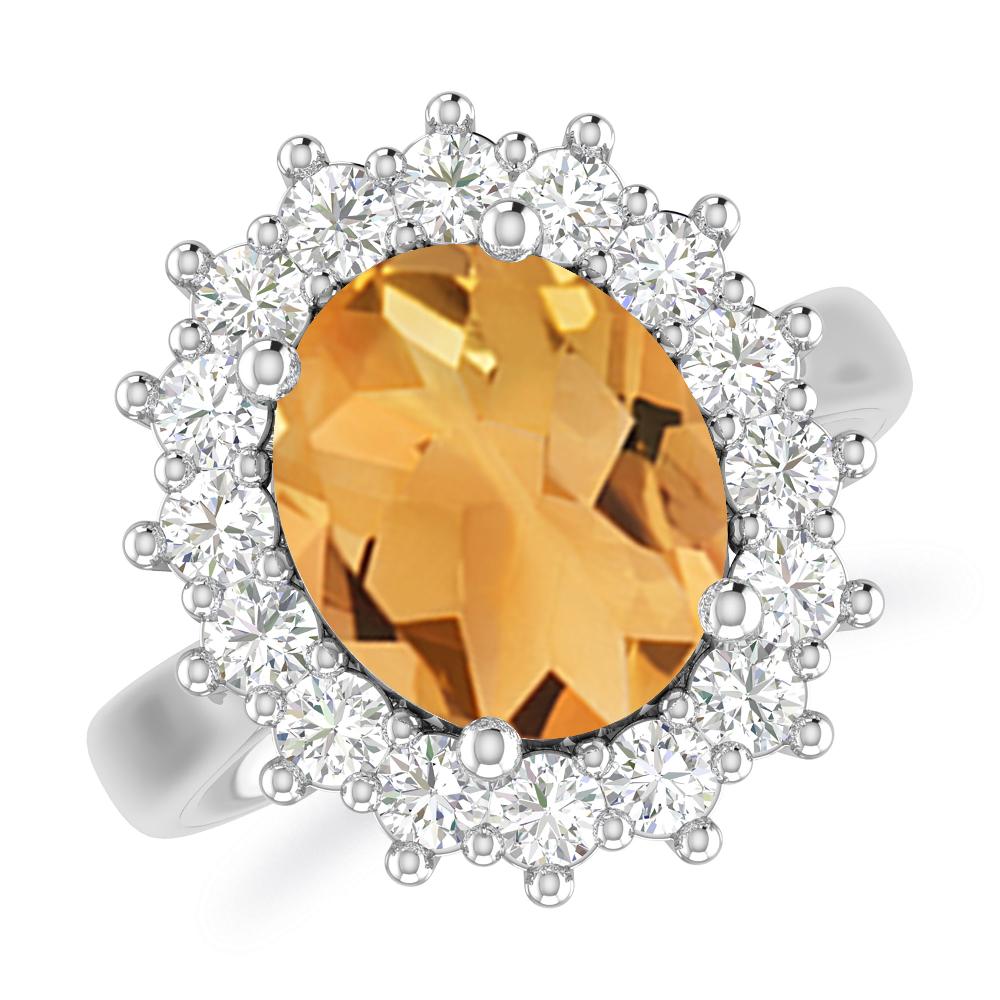 White Gold - Citrine