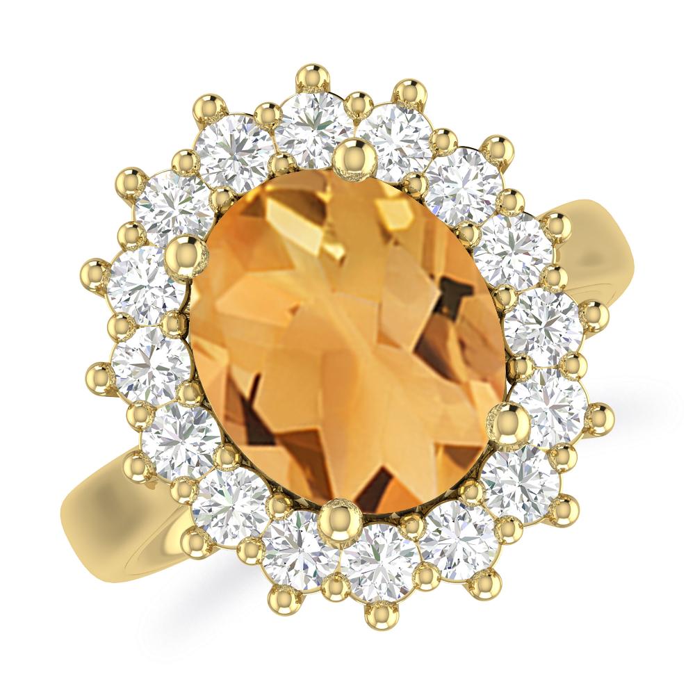 Yellow Gold - Citrine