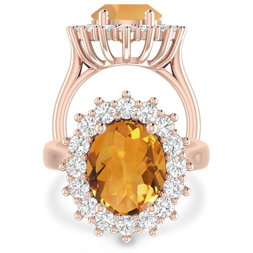 Rose Gold - Citrine