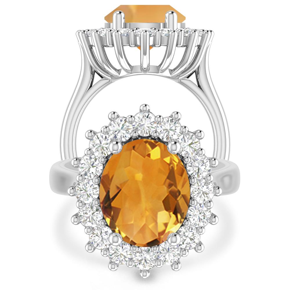 White Gold - Citrine