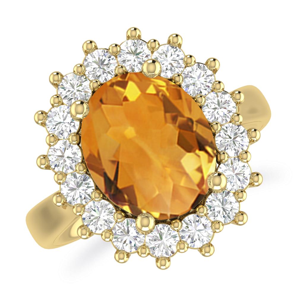 Yellow Gold - Citrine