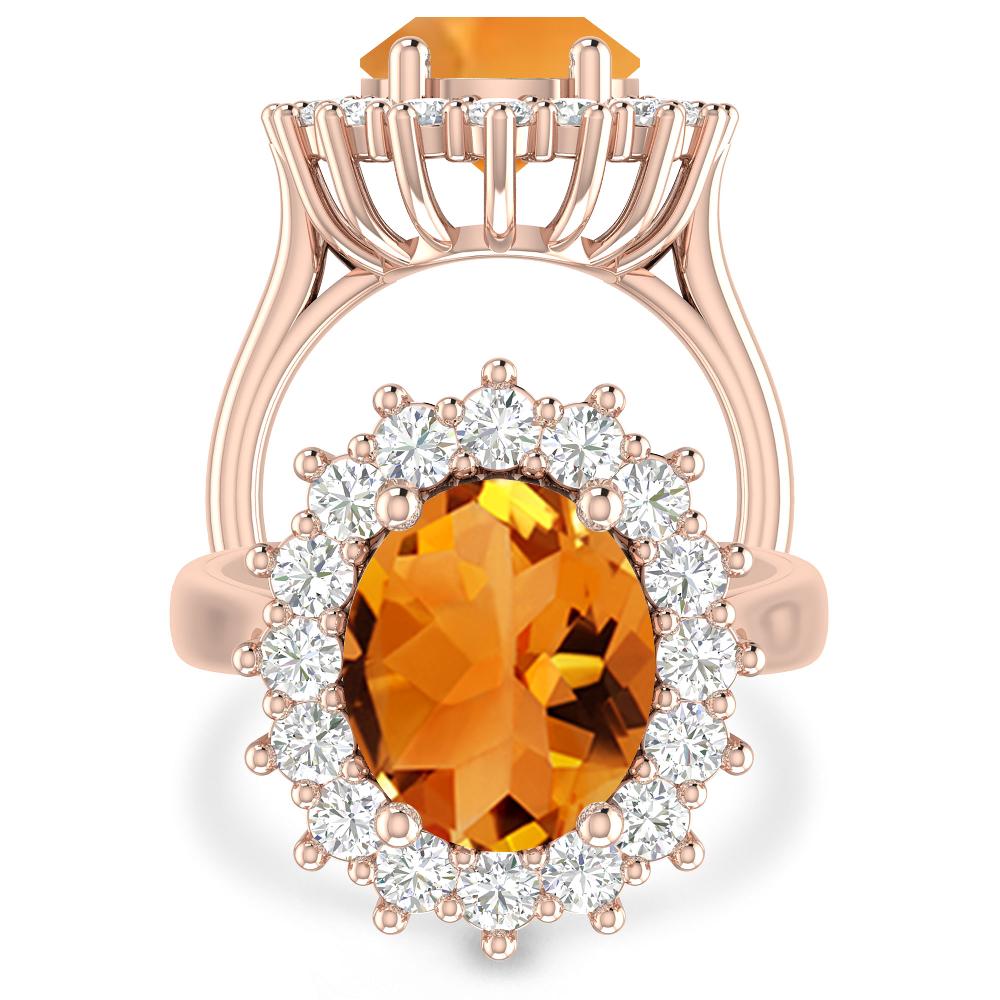 Rose Gold - Citrine