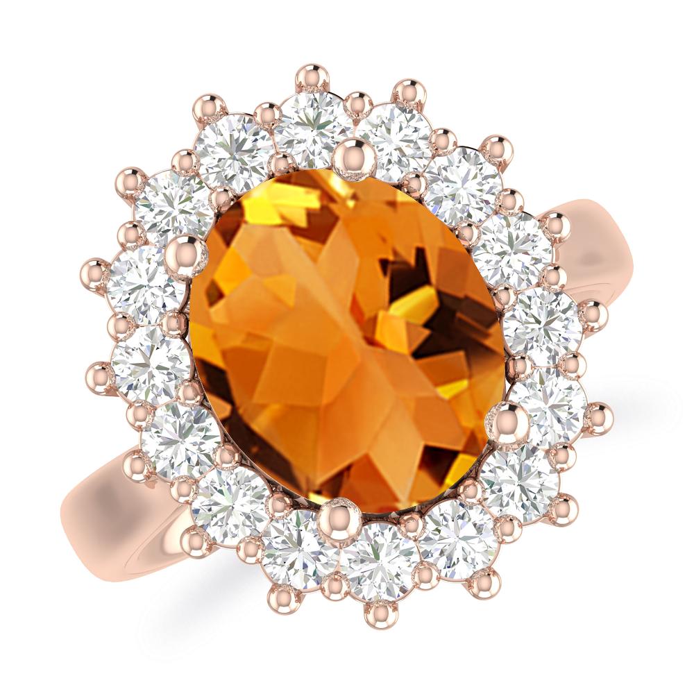 Rose Gold - Citrine